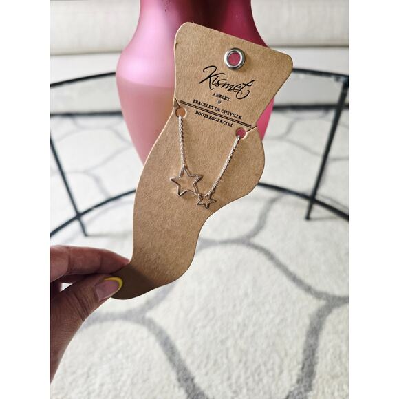 🎅 Pick 3 For $15 Kismet Silver Star Anklet New - Picture 2 of 2